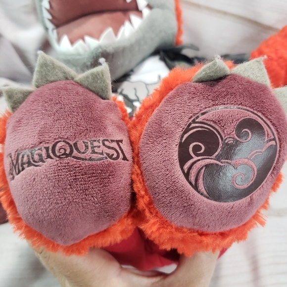 Build A Bear Red Dragon Great Wolf Lodge Magiquest Plush With Outfit 17 Inch - Picture 7 of 14